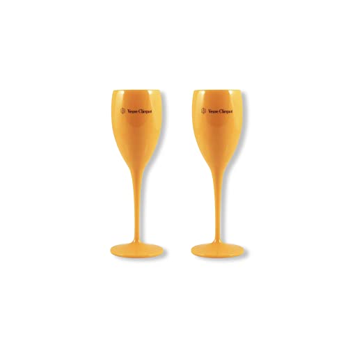 Veuve Clicquot Champagnergläser 2x Set Yellow Label Champagner Gläser von Veuve Clicquot