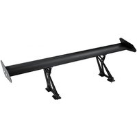 VEVOR Spoiler 3 kg Wing Spoiler 112X8X13 cm Spoiler Heckflügel, universal verstellbar Heckspoiler, Heck Spoiler leichte Fahrzeug Stabilität Dekoration schwarz Auto Schwanz Aluminiumlegierung von Vevor