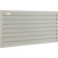 VEVOR 2er-Set Wandpanel Werkzeugwand 129,1x 69,1cm Wandpaneel WPC Werkzeughalter Organizer, Lamellenwand Slatwall Stecktafel Pegboard Wandhalterung Ideal für Werkstatt Lager Keller Werkbank Garage von Vevor