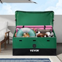 VEVOR 440L Aufbewahrungsbox für den Außenbereich 122 x 63 x 75 cm Auflagenbox aus PE-Plane auf industriellem Niveau wasserdicht luftdurchlässig Kissenbox von Vevor