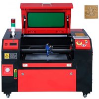 VEVOR 50W CO2 Laser Graviermaschine 300x500mm Lasergravierer 800mm/s Gravurwerkzeug Lasergravurmaschine Graviergerät USB-Anschluss Kompatibel mit CorelDRAW AutoCAD LightBurn CorelDRAW AutoCAD von Vevor