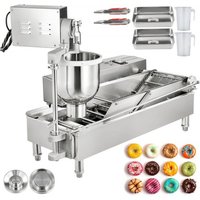 VEVOR Automatische Donuts Maker Maschine Automatischer Donut Maker 2-reihiger-Donutmaker kommerziell von Vevor