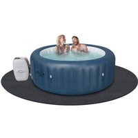 VEVOR Poolunterlage 500 g/m² Whirlpool Matte  2032 x 2 mm Bodenplane Filz & PE Bodenschutz Pool Unterlegmatte Schutzmatte Bodenplatte Bodenschutzplane Poolteppich Filzmatte Bodenmatte von Vevor