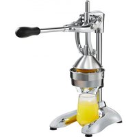 VEVOR Saftpresse Manuell 320x190x430mm Gastro Zitruspresse Edelstahl Orangenpresse mit ergonomischem Pressgriff und rutschfestem Gummi-Sockel Granatapfelpresse φ22mm Spindel Entsafter Juicer Presse von Vevor