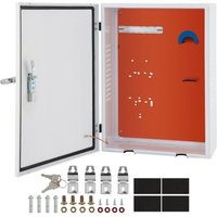 VEVOR Tesla-Ladestationsbox, 70 x 50 x 25 cm, Outdoor-Kabelbox, Ladebox, Kabel-Organizer, IP32 wasserdicht, staubdicht, Cool Roll Steel-Elektrogehäusebox, für Tesla-Wandanschluss von Vevor