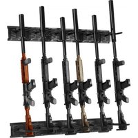 VEVOR Waffenregal zur Waffenaufbewahrung, 6 Gewehre Gewehrhalter Waffentresor-Zubehör für Gewehre & Schrotflinten, Waffenhalter im Waffenschrank, Schrotflinten-Gewehrauflage 81,6 kg Gewichtskapazität von Vevor
