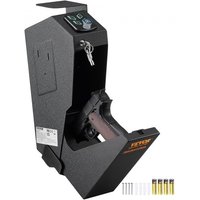 VEVOR montierter Waffentresor für Pistolen, biometrischer Waffentresor, 3 Zugangsmöglichkeiten für 1 Pistole von Vevor