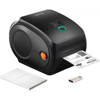 VEVOR Thermo Etikettendrucker Labeldrucker Thermodrucker Etikettendrucker Bluetooth Usb 300 Dpi von Vevor