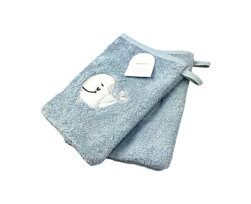VewoTex Waschhandschuh 2er Pack Baby Waschhandschuhe » Set 2 Kinder Waschlappen Frottee, Baumwolle (Set, 2-St), 21 x 15 cm reine Baumwolle » Wasch Handschuhe von VewoTex