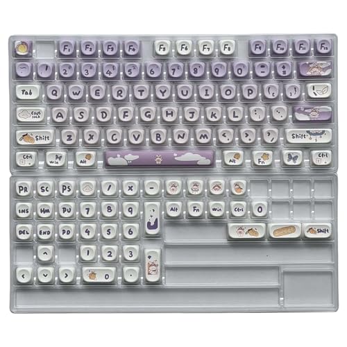 Vexebnular 116Keys Keycaps Cartoon Animal Keycap Set Wärme Die Für Mechanische Tastaturschalter Sublimiert von Vexebnular