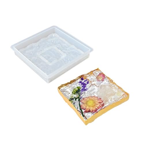 Wasserwellen Arbeitsplatten Tablett Easy Freisetzung Silikonform Epoxidharzform Für Schmuck Die Home Decoration Form Machen von Vexebnular