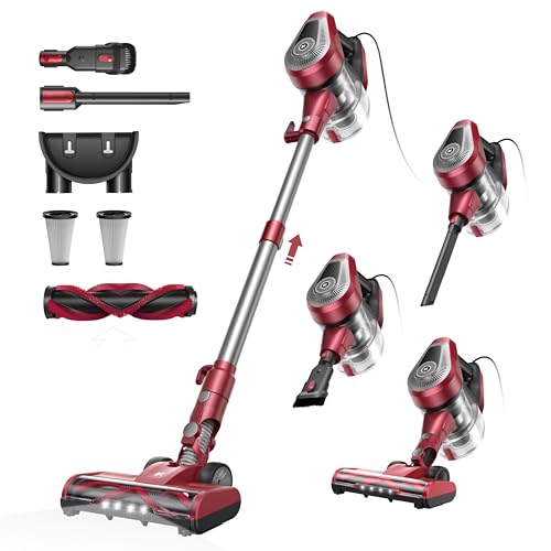 Vexilar C8 Staubsauger mit Kabel - 600W/60kPa Handstaubsauger mit 7m Kabellänge, verhedderungsfreie elektrische Upgrade-Bodenbürste, 1.5L beutelloser Behälter für Hartböden Teppiche Tierhaare Vexilar C8 Staubsauger mit Kabel - 600W/60kPa Handstaubsauger mit 7m Kabellänge, verhedderungsfreie elektrische Upgrade-Bodenbürste, 1.5L beutelloser Behälter für Hartböden Teppiche Tierhaare von Vexilar