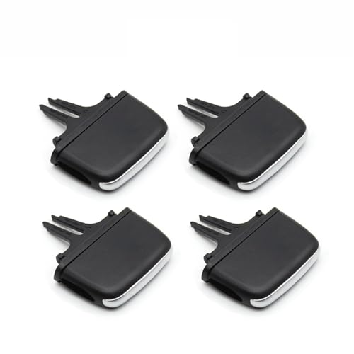 Vexilon 1/2/4/6 PCS Auto Vorne Hinten Klimaanlage AC Vent Grille Outlet Slider Tab Clip Reparatur Kit, for VOLVO, XC90 2016-2024(For XC90 4PCS) von Vexilon