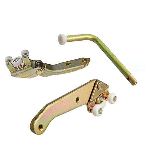Vexilon 1 Satz Scharnierrollen for Schiebetür, for VW, for TRANSPORTER T4. Die oberen, mittleren und unteren Rollführungen der linken Autotürrolle von Vexilon