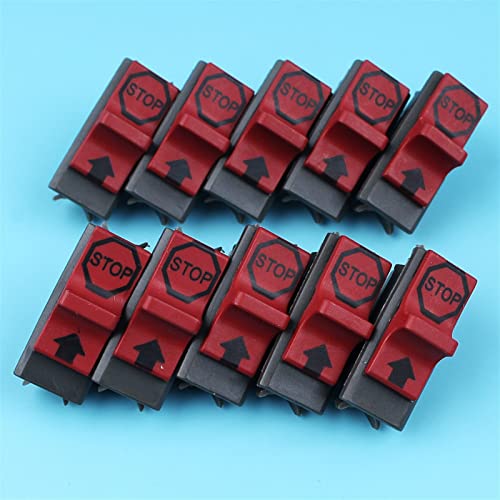 Vexilon 10 x Kill-Stop-Schalter-Set, for Husqvarna, 136 137 142 50 51 55 61 36 41 Kettensäge OEM 503717901 Ersatz Kettensägen-Schalter-Kit Vexilon 10 x Kill-Stop-Schalter-Set, for Husqvarna, 136 137 142 50 51 55 61 36 41 Kettensäge OEM 503717901 Ersatz Kettensägen-Schalter-Kit von Vexilon