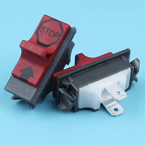 Vexilon 2 Stück Ein-Aus-Start-Stopp-Kill-Schalter, for Husqvarna, 361 365 371 371XP 372 336 385 390, for JONSERED, 2063 2065 2165 2071 2171 Kettensäge Kettensägen-Schalter-Kit Vexilon 2 Stück Ein-Aus-Start-Stopp-Kill-Schalter, for Husqvarna, 361 365 371 371XP 372 336 385 390, for JONSERED, 2063 2065 2165 2071 2171 Kettensäge Kettensägen-Schalter-Kit von Vexilon