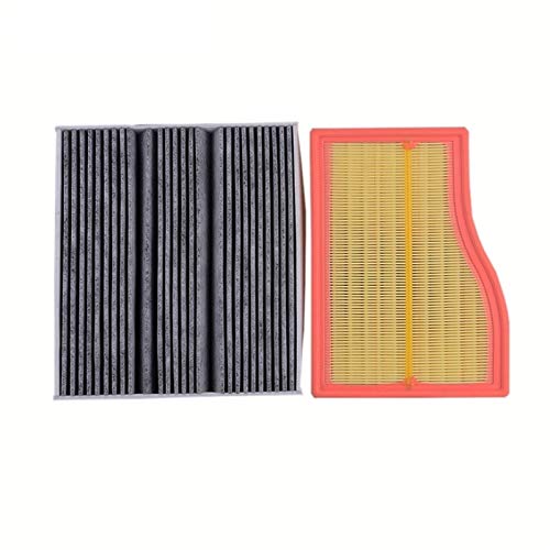 Vexilon 2 Stück Luftfilter + Innenraumfilter, for Mercedes-Benz, A-Klasse W177 B-KLASSE W247 CLA X118 C118 GLA H247 GLB X247 2019 2020(2 Pcs Filter Set) von Vexilon
