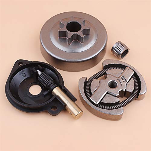 Vexilon 325 7T Kupplungstrommel Ölpumpe Nadellagersatz Passend for Husqvarna, 236 236e 235 235e 240 240e Kettensäge Ersatzteile 581063901 Kettensägen-Kupplungstrommel von Vexilon