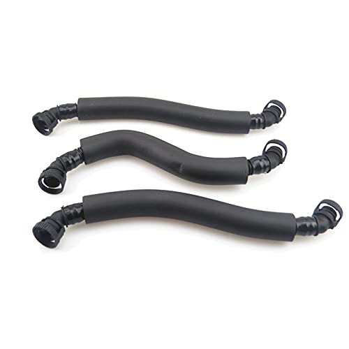 Vexilon 3x Ölabscheider Auspuff Entlüftungsschlauch, for VW, for Passat, for Tiguan, for Jetta, for EOS, for Golf, for Scirdcco A4, for Seat, Toledo Leon 06J 103 221 B Motorentlüftungsventil von Vexilon