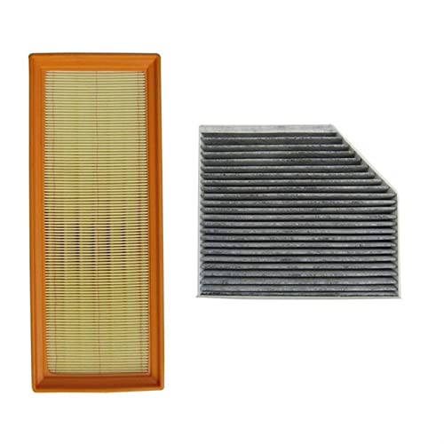 Vexilon 4 Stück Innenraumfilter, Luftfilter, Ölfilter, for, A4 B8 2007–2016, A5 8T 8F 2009–2017, for, Q5 8R 2008–2019(2 Pcs Filter A Set) von Vexilon