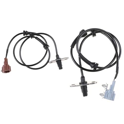 Vexilon 47901-EB300 47900-EB300 ABS-Sensor hinten links rechts, for NISSAN, Navara D40 ab 2005 2,5 l 4,0 l 47901EB300 47900EB300(BLACK A Pair (RL RR)) von Vexilon