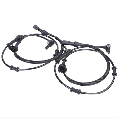 Vexilon ABS-Radgeschwindigkeitssensor vorne links und rechts, for Ford, Excursion F250 350 450 550 F81Z-2C204-BA F81Z2C204BA(BLACK A Pair) von Vexilon