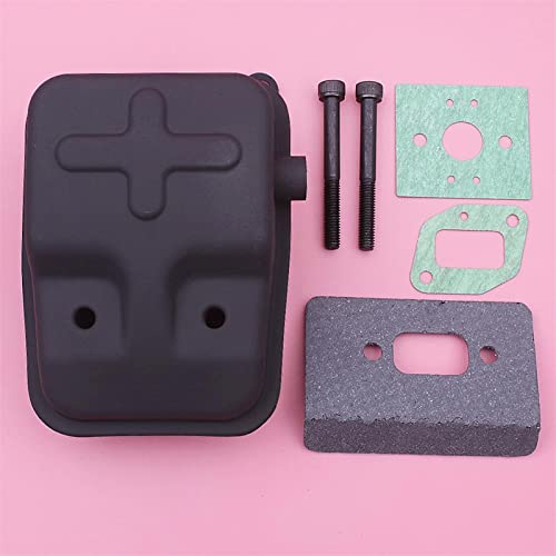 Vexilon Auspuff Schalldämpfer Schrauben Zylinder Vergaser Dichtung Set 40 5 430 Kettensäge Rasenmäher Motor Teile Kettensägen-Schalldämpfer-Kit Vexilon Auspuff Schalldämpfer Schrauben Zylinder Vergaser Dichtung Set 40 5 430 Kettensäge Rasenmäher Motor Teile Kettensägen-Schalldämpfer-Kit von Vexilon