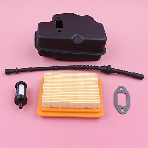 Vexilon Auspuffschalldämpfer, für, FS120 FS200 FS250 Luft-Kraftstofffilterleitung Dichtungssatz Rasentrimmer Ersatzwerkzeugteil 4134 140 0602 Kettensägen-Schalldämpfer-Kit Vexilon Auspuffschalldämpfer, für, FS120 FS200 FS250 Luft-Kraftstofffilterleitung Dichtungssatz Rasentrimmer Ersatzwerkzeugteil 4134 140 0602 Kettensägen-Schalldämpfer-Kit von Vexilon