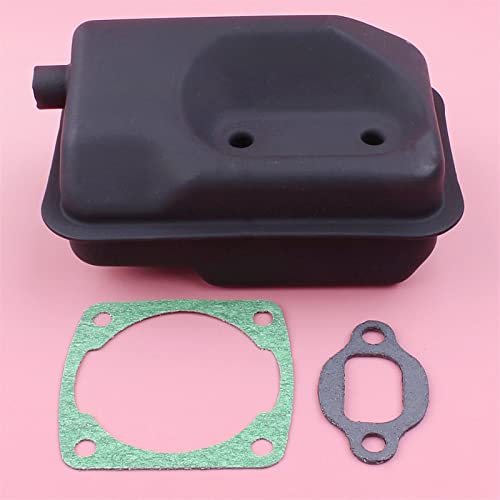 Vexilon Auspuffschalldämpfer mit Zylinderdichtungssatz, for Robin, BG411, NB411, EC04, CG411, Rasentrimmer, Freischneider, Motorersatzteil Kettensägen-Schalldämpfer-Kit Vexilon Auspuffschalldämpfer mit Zylinderdichtungssatz, for Robin, BG411, NB411, EC04, CG411, Rasentrimmer, Freischneider, Motorersatzteil Kettensägen-Schalldämpfer-Kit von Vexilon