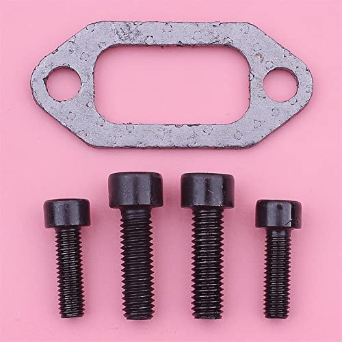 Vexilon Auspuffschalldämpferschraube mit Dichtungssatz, for Husqvarna, 61 268 272 272K 272XP Kettensägenteile 725536955 725537055 503405401 Kettensägen-Schalldämpfer-Kit Vexilon Auspuffschalldämpferschraube mit Dichtungssatz, for Husqvarna, 61 268 272 272K 272XP Kettensägenteile 725536955 725537055 503405401 Kettensägen-Schalldämpfer-Kit von Vexilon