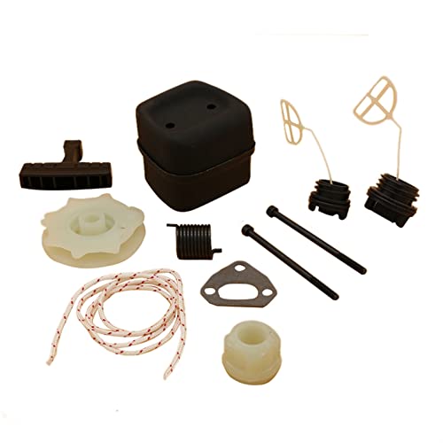 Vexilon Auspufftopf, Bolzen, Dichtung, Öldeckel, Riemenscheibe, Kraftstoff-Kit, for Husqvarna, 137 137E 142 142E Gartenkettensäge, Ersatzteile Kettensägen-Schalldämpfer-Kit Vexilon Auspufftopf, Bolzen, Dichtung, Öldeckel, Riemenscheibe, Kraftstoff-Kit, for Husqvarna, 137 137E 142 142E Gartenkettensäge, Ersatzteile Kettensägen-Schalldämpfer-Kit von Vexilon