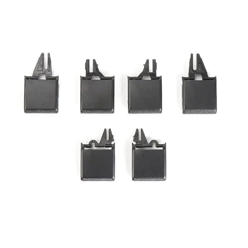 Vexilon Auto vorne hinten AC Air Vent Outlet Tab Clip Reparatursatz Klimaanlage Vent Outlet Clip, for Porsche, for MACAN, 2018-2023(Model F) von Vexilon