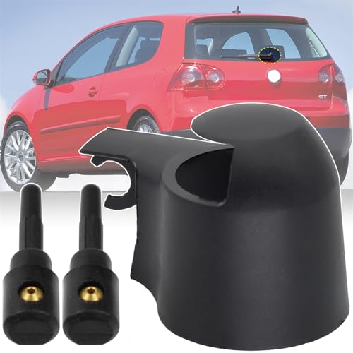 Vexilon Heckscheibenwischerarm-Bolzenabdeckungskappe Unterlegscheibe Strahldüse, for VW, for Golf 5 Mk5 2003-2009 Rabbit GTI, for Jetta SportWagen, for Vento, Variant Scheibenwaschdüse(2pcs Nozzles) Vexilon Heckscheibenwischerarm-Bolzenabdeckungskappe Unterlegscheibe Strahldüse, for VW, for Golf 5 Mk5 2003-2009 Rabbit GTI, for Jetta SportWagen, for Vento, Variant Scheibenwaschdüse(2pcs Nozzles) von Vexilon