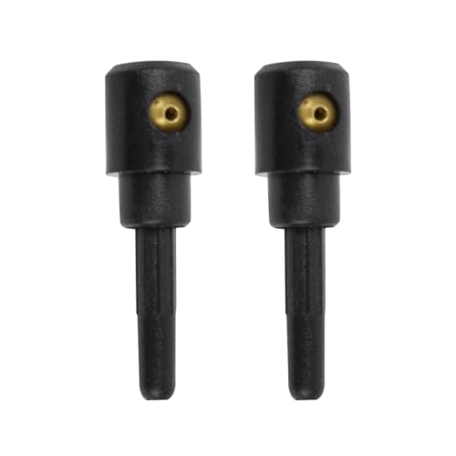 Vexilon Heckscheibenwischerarm Kipphebelbolzen Abdeckkappe Unterlegscheibe Strahldüsen, for VW, for Passat Wagon 3B5 3B6 1997-2001 2002 2003 2004 2005 Scheibenwaschdüse(2pcs Nozzles) von Vexilon