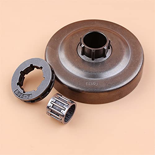 Vexilon Kettenantriebs-Kupplungstrommel-Kettenradfelgensatz for Husqvarna, 340 345 346 XP 346XP 350 351 357 357XP 359 Kettensäge Kettensägen-Kupplungstrommel Vexilon Kettenantriebs-Kupplungstrommel-Kettenradfelgensatz for Husqvarna, 340 345 346 XP 346XP 350 351 357 357XP 359 Kettensäge Kettensägen-Kupplungstrommel von Vexilon