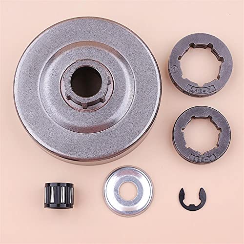 Vexilon Kupplungskettenrad-Trommelfelgenlagersatz for STIHL, MS290 029 MS390 039 MS310 Kettensäge 1125 007 1041 Kettensägen-Kupplungstrommel von Vexilon