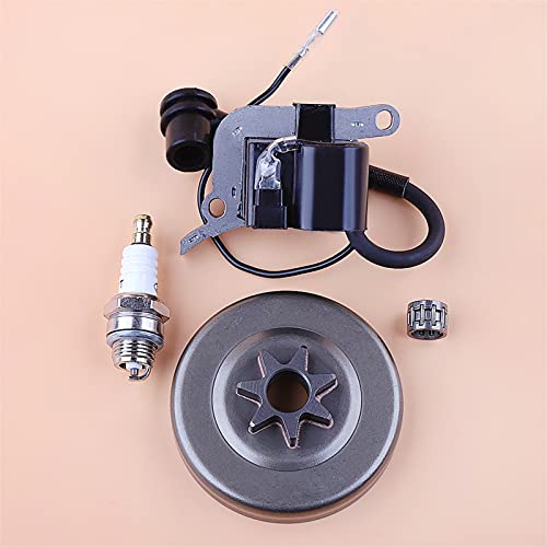 Vexilon Kupplungskettenradtrommel Zündspulensatz Kettensäge Zündkerze Nadellager, for Echo, CS3700 CS4200 Kettensägen-Kupplungstrommel Vexilon Kupplungskettenradtrommel Zündspulensatz Kettensäge Zündkerze Nadellager, for Echo, CS3700 CS4200 Kettensägen-Kupplungstrommel von Vexilon