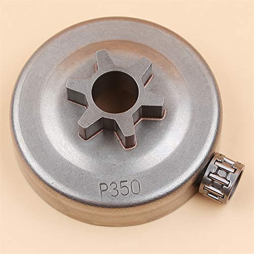 Vexilon Kupplungstrommel-Kettenradfelgenlagersatz Kettensägenersatzteile for Partner, 350 351 352 370 371 390 420 Kettensägen-Kupplungstrommel von Vexilon