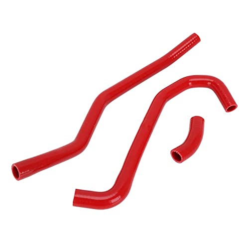 Vexilon Motorrad Kühler Kühlmittel Schlauch Wasser Rohr Raptor 700 R YFM700 YFM700R 2006-2021(Red) von Vexilon