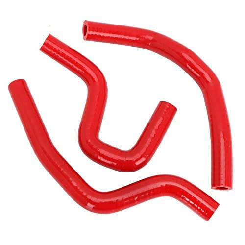 Vexilon Motorrad-Wasserrohr, Silikon-Kühlerkühlmittelschlauch, CR80R 1998-2002, CR85R 2003-2007, CR 80R 85R, Rot Vexilon Motorrad-Wasserrohr, Silikon-Kühlerkühlmittelschlauch, CR80R 1998-2002, CR85R 2003-2007, CR 80R 85R, Rot von Vexilon