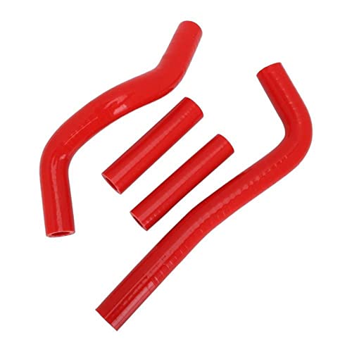 Vexilon Motorrad-Wasserrohr, Silikon-Kühlerkühlmittelschlauch, CRF150R 2007 2008 2009 2010 2011 2012 2013 2014-2018, rot von Vexilon