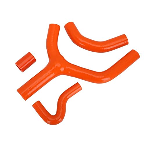 Vexilon Motorrad-Wasserrohr, Silikon-Kühlerkühlmittelschlauch, EXC EXCR XCW 450 EXC450 EXC450R XC450W 2007 2008 2009 2010, Orange Vexilon Motorrad-Wasserrohr, Silikon-Kühlerkühlmittelschlauch, EXC EXCR XCW 450 EXC450 EXC450R XC450W 2007 2008 2009 2010, Orange von Vexilon
