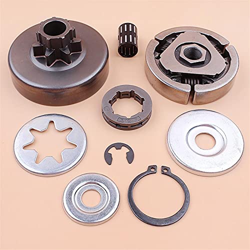 Vexilon Reparatursatz for Kupplungstrommel-Kettenradfelgenlagerscheiben, for STIHL, MS380 038 MS 380 Kettensäge 1119 0007 1003 Kettensägen-Kupplungstrommel von Vexilon