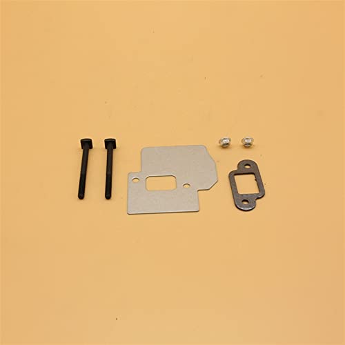 Vexilon Schalldämpfer-Auspuffbolzenplatten-Schilddichtung, for MS250 MS230 MS210 021 023 025 Kettensägenteile 1123 141 3200 Kettensägen-Schalldämpfer-Kit von Vexilon