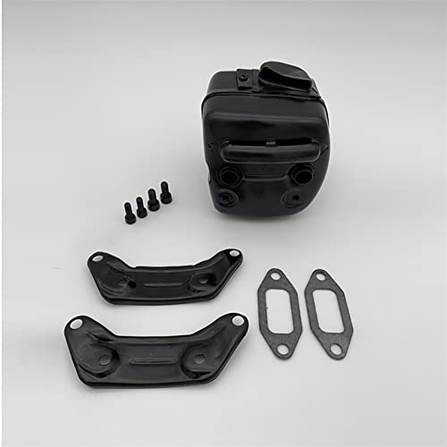 Vexilon Schalldämpferauspuff, for Husqvarna, 385 385XP 390 390XP 372XP 372 371 365 365XP 362 Kettensägenteile mit Funkenfängersieb Kettensägen-Schalldämpfer-Kit von Vexilon