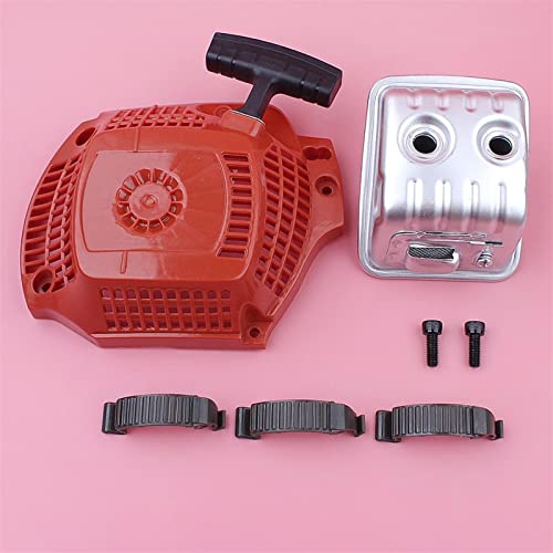 Vexilon Seilzugstarter for Husqvarna 435 440 Auspufftopf, Bolzen, obere Abdeckung, Schnallenclip, Kettensägen-Ersatzteil, Ersatzwerkzeugteil Kettensägen-Schalldämpfer-Kit Vexilon Seilzugstarter for Husqvarna 435 440 Auspufftopf, Bolzen, obere Abdeckung, Schnallenclip, Kettensägen-Ersatzteil, Ersatzwerkzeugteil Kettensägen-Schalldämpfer-Kit von Vexilon