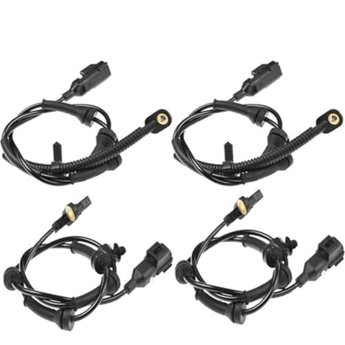 Vexilon Vorne Links Rechts Hinten ABS Rad Geschwindigkeit Sensor, for Land Rover, für, for Freelander 2 LR001056 LR001057(BLACK 4PCS) von Vexilon