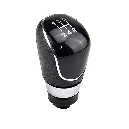 Vexilon for Ford, for Focus, 2, for Mondeo, MK2 2004 2005 2007 2008 2009 2010 2011 Auto-Styling-Schaltknaufhebel Gaitor Shifter Boot Cover Case Schaltknauf(5 Speed-Black-B) von Vexilon