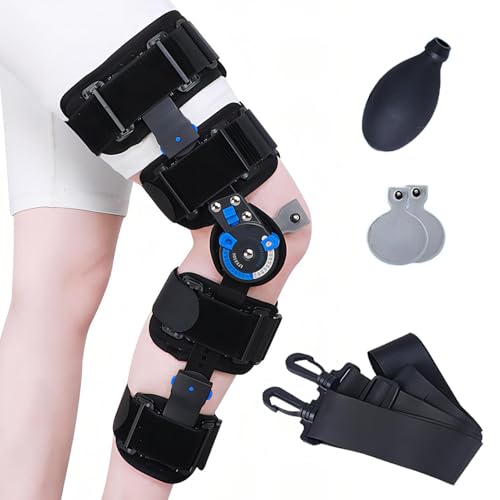 Vexorium Knieorthese nach OP, Verstellbare Post-Op Knie Wegfahrsperre Kniebandage Stabilisierung ROM Beinschienenschutz für Meniskusriss Post-Operative ACL mit Scharnier Riemen für Erwachsene,Right Vexorium Knieorthese nach OP, Verstellbare Post-Op Knie Wegfahrsperre Kniebandage Stabilisierung ROM Beinschienenschutz für Meniskusriss Post-Operative ACL mit Scharnier Riemen für Erwachsene,Right von Vexorium