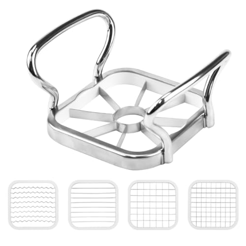 5 in 1 Multifunktionaler Edelstahl Gemüseschneider Edelstahl Obstspalter Kartoffel Schneider Multifunktionaler Gemüseschneider für Heimwerker Für DIY, Obst, Gemüse, Kartoffeln 5 in 1 Multifunktionaler Edelstahl Gemüseschneider Edelstahl Obstspalter Kartoffel Schneider Multifunktionaler Gemüseschneider für Heimwerker Für DIY, Obst, Gemüse, Kartoffeln von Vexran